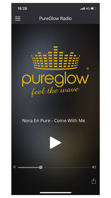 Emulate iPhone app PureGlow Radio using MyAndroid