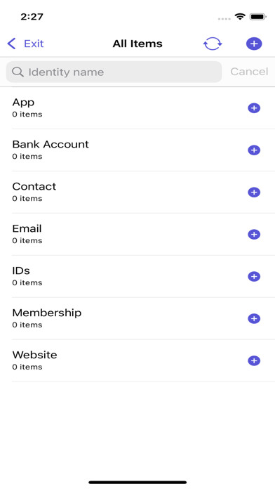 Emulate iPhone app Pure Password using MyAndroid