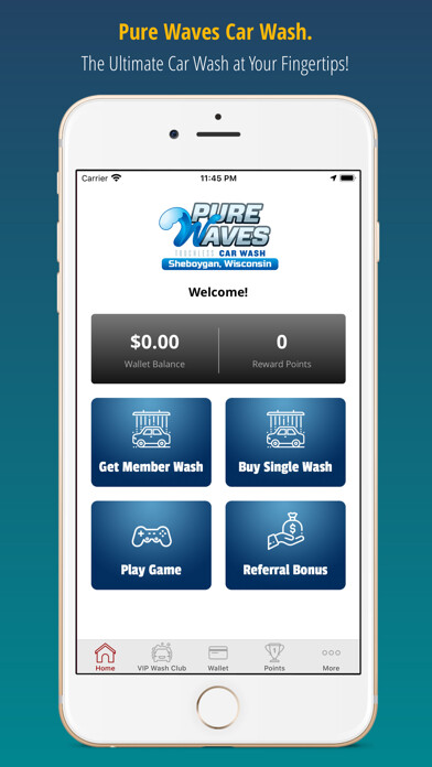 Emulate iPhone app Pure Waves Touchless Car Wash using MyAndroid Emulate iPhone app Pure Waves Touchless Car Wash using MyAndroid
