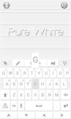 Emulate Android APK Pure White GO Keyboard Theme Emulate Android APK Pure White GO Keyboard Theme