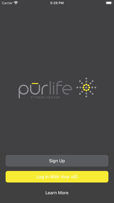 Emulate iPhone app Purlife Fitness using MyAndroid