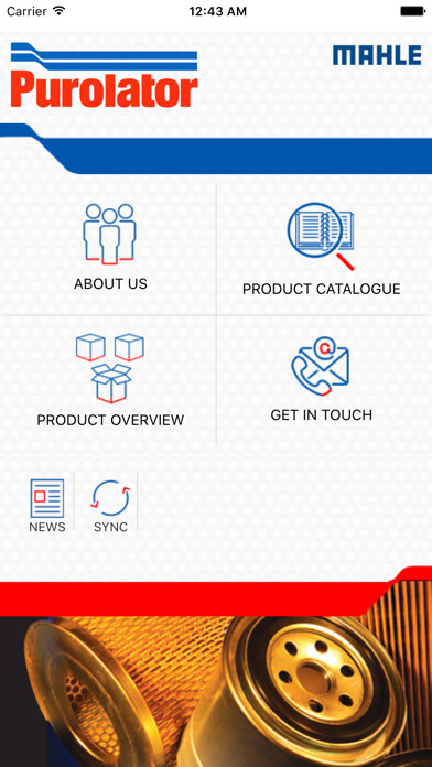 Emulate iPhone app Purolator Filters Tab using MyAndroid Emulate iPhone app Purolator Filters Tab using MyAndroid