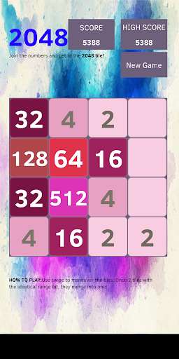 Run android online APK Purple 2048 from MyAndroid or emulate Purple 2048 using MyAndroid