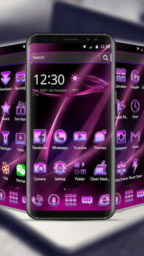 Run android online APK Purple Black Theme from MyAndroid or emulate Purple Black Theme using MyAndroid