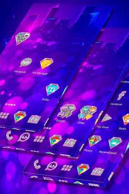 Emulate Android APK Purple Diamond Launcher Emulate Android APK Purple Diamond Launcher