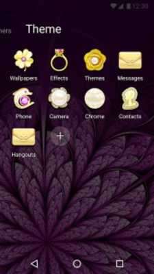 Emulate Android APK Purple Diamond Theme