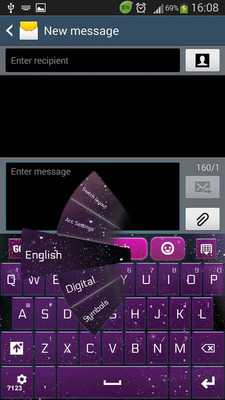 Emulate Android APK Purple Galaxy Keyboard Emulate Android APK Purple Galaxy Keyboard