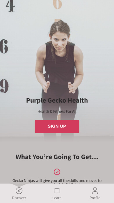 Emulate iPhone app Purple Gecko Health using MyAndroid