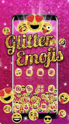 Emulate Android APK Purple Glitter Emoji Gravity Theme