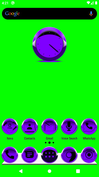 Run android online APK Purple Icon Pack Style 4 from MyAndroid or emulate Purple Icon Pack Style 4 using MyAndroid