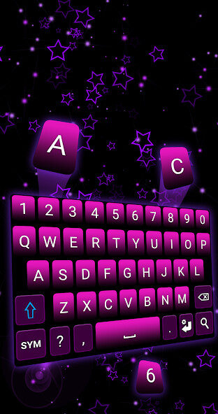 Emulate Android APK Purple Keyboard