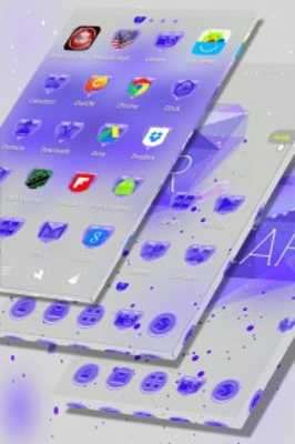 Emulate Android APK Purple Launcher Theme Emulate Android APK Purple Launcher Theme
