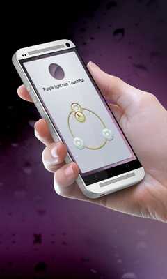 Emulate Android APK Purple light rain Keypad