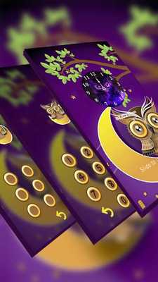 Emulate Android APK Purple owl cartoon theme Emulate Android APK Purple owl cartoon theme