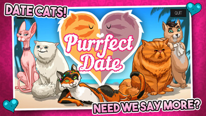 Emulate iPhone app Purrfect Date using MyAndroid