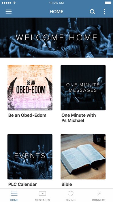 Emulate iPhone app Pursue Life Church using MyAndroid Emulate iPhone app Pursue Life Church using MyAndroid