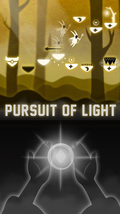 Emulate iPhone app Pursuit of Light using MyAndroid