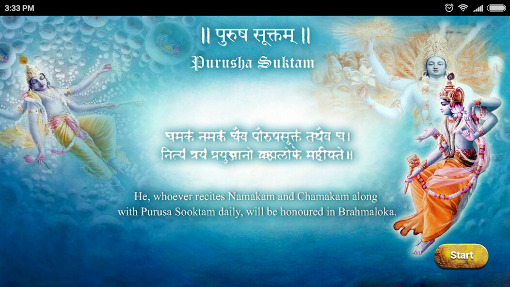 Run android online APK Purusha Suktam from MyAndroid or emulate Purusha Suktam using MyAndroid