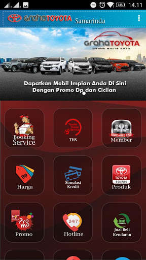 Run android online APK Pusat Toyota Samarinda from MyAndroid or emulate Pusat Toyota Samarinda using MyAndroid