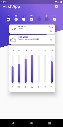 Run android online APK PushApp: Workout from home from MyAndroid or emulate PushApp: Workout from home using MyAndroid Run android online APK PushApp: Workout from home from MyAndroid or emulate PushApp: Workout from home using MyAndroid