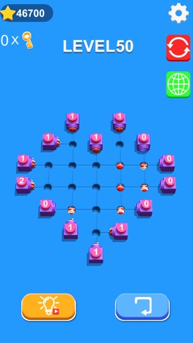 Emulate iPhone app Push Ballz 3D using MyAndroid