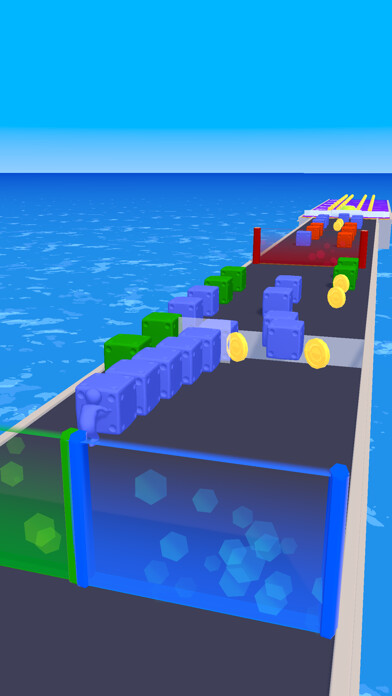 Emulate iPhone app Push Color 3D using MyAndroid