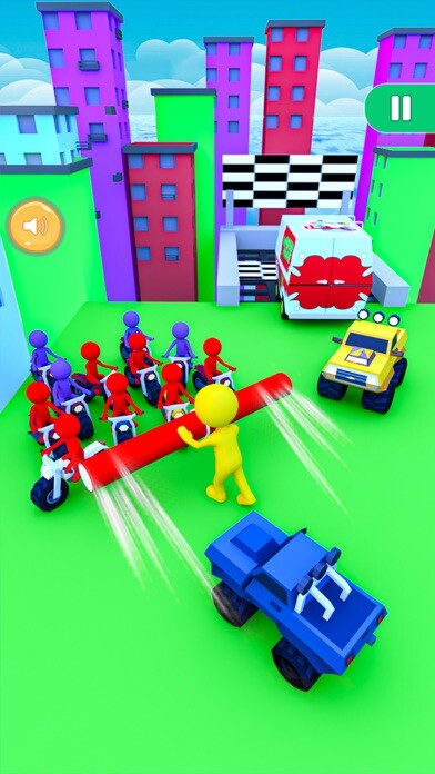 Emulate iPhone app Push Crowd Battle Mania Game using MyAndroid Emulate iPhone app Push Crowd Battle Mania Game using MyAndroid