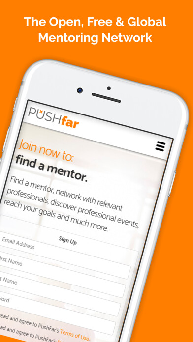 Emulate iPhone app PushFar - The Mentor Network using MyAndroid Emulate iPhone app PushFar - The Mentor Network using MyAndroid