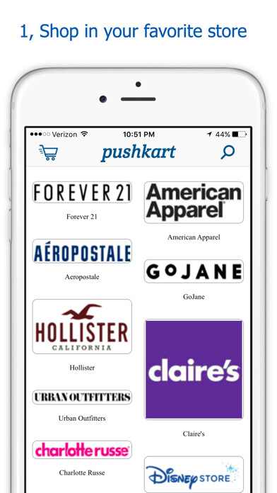 Emulate iPhone app Pushkart - Teens shop, Parents approve & pay using MyAndroid Emulate iPhone app Pushkart - Teens shop, Parents approve & pay using MyAndroid