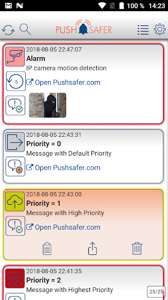 Emulate iPhone app Pushsafer using MyAndroid Emulate iPhone app Pushsafer using MyAndroid