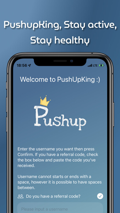Emulate iPhone app PushupKing - King of Pushup using MyAndroid Emulate iPhone app PushupKing - King of Pushup using MyAndroid