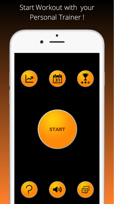 Emulate iPhone app Push Ups Counter - Trainer using MyAndroid