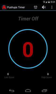 Emulate Android APK Pushups Timer Emulate Android APK Pushups Timer