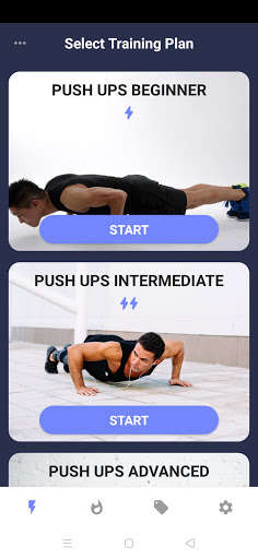 Run android online APK Push Ups Workout At Home - 30 days Challenge from MyAndroid or emulate Push Ups Workout At Home - 30 days Challenge using MyAndroid Run android online APK Push Ups Workout At Home - 30 days Challenge from MyAndroid or emulate Push Ups Workout At Home - 30 days Challenge using MyAndroid