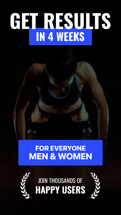 Emulate iPhone app Push Up Workout & Trainer using MyAndroid