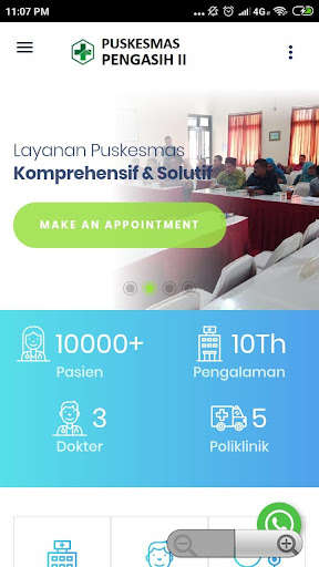 Run android online APK PUSKESMAS PENGASIH II from MyAndroid or emulate PUSKESMAS PENGASIH II using MyAndroid