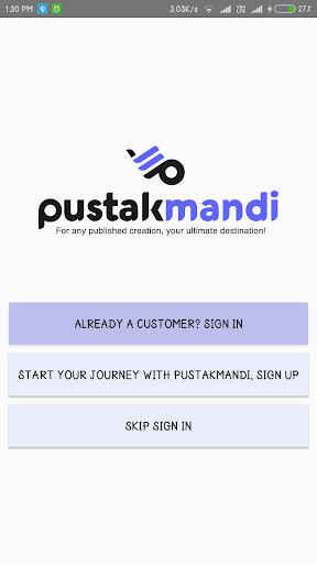Run android online APK PustakMandi Online Book Shopping from MyAndroid or emulate PustakMandi Online Book Shopping using MyAndroid