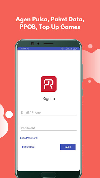 Run android online APK PUTRA RELOAD: Agen Pulsa Murah from MyAndroid or emulate PUTRA RELOAD: Agen Pulsa Murah using MyAndroid