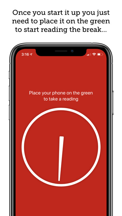 Emulate iPhone app Putt Maker using MyAndroid