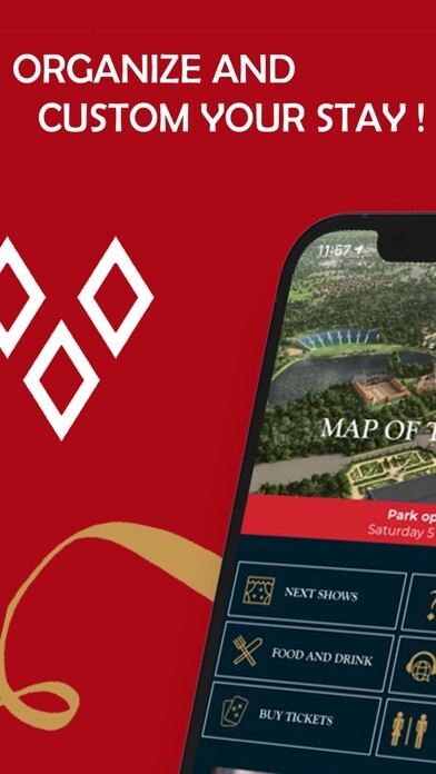 Emulate iPhone app Puy du Fou - France using MyAndroid