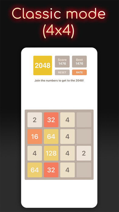 Emulate iPhone app Puzzle 2048 Classic using MyAndroid