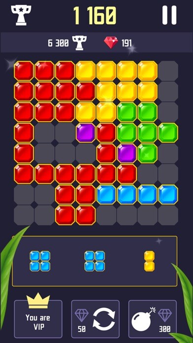 Emulate iPhone app Puzzle and blocks: jewel using MyAndroid Emulate iPhone app Puzzle and blocks: jewel using MyAndroid