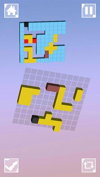 Emulate iPhone app Puzzle Block Fit It! using MyAndroid Emulate iPhone app Puzzle Block Fit It! using MyAndroid