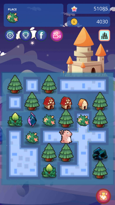 Emulate iPhone app Puzzle Castles Civilization using MyAndroid