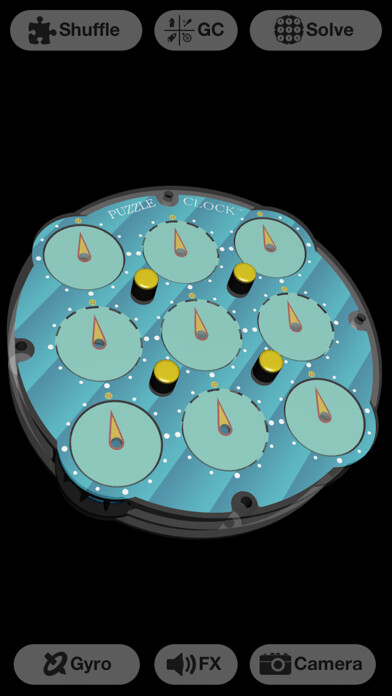 Emulate iPhone app Puzzle Clock using MyAndroid