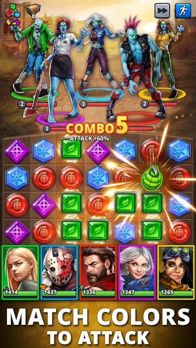 Emulate iPhone app Puzzle Combat: RPG Match 3 using MyAndroid Emulate iPhone app Puzzle Combat: RPG Match 3 using MyAndroid