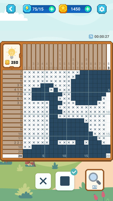 Emulate iPhone app Puzzle Cross - Nonogram using MyAndroid Emulate iPhone app Puzzle Cross - Nonogram using MyAndroid