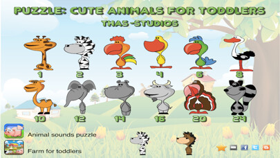 Emulate iPhone app Puzzle: Cute animals for toddlers using MyAndroid Emulate iPhone app Puzzle: Cute animals for toddlers using MyAndroid