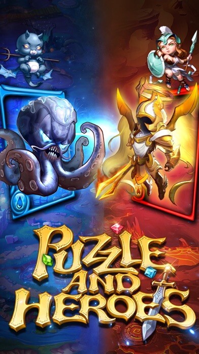 Emulate iPhone app Puzzle & Heroes using MyAndroid Emulate iPhone app Puzzle & Heroes using MyAndroid
