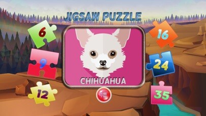 Emulate iPhone app puzzle jigsaw dog definition of educational games using MyAndroid Emulate iPhone app puzzle jigsaw dog definition of educational games using MyAndroid